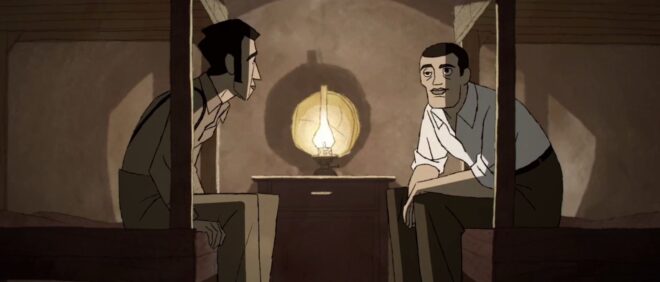 Shot from the movie