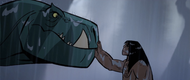 Shot from the movie