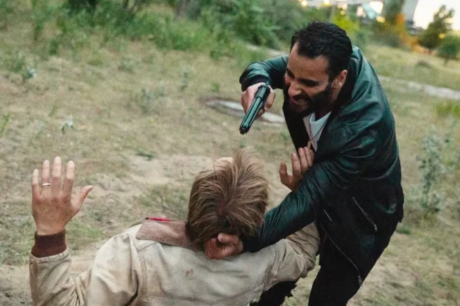 Shot from the movie