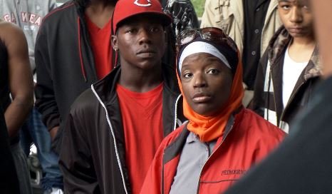 Shot from the movie
